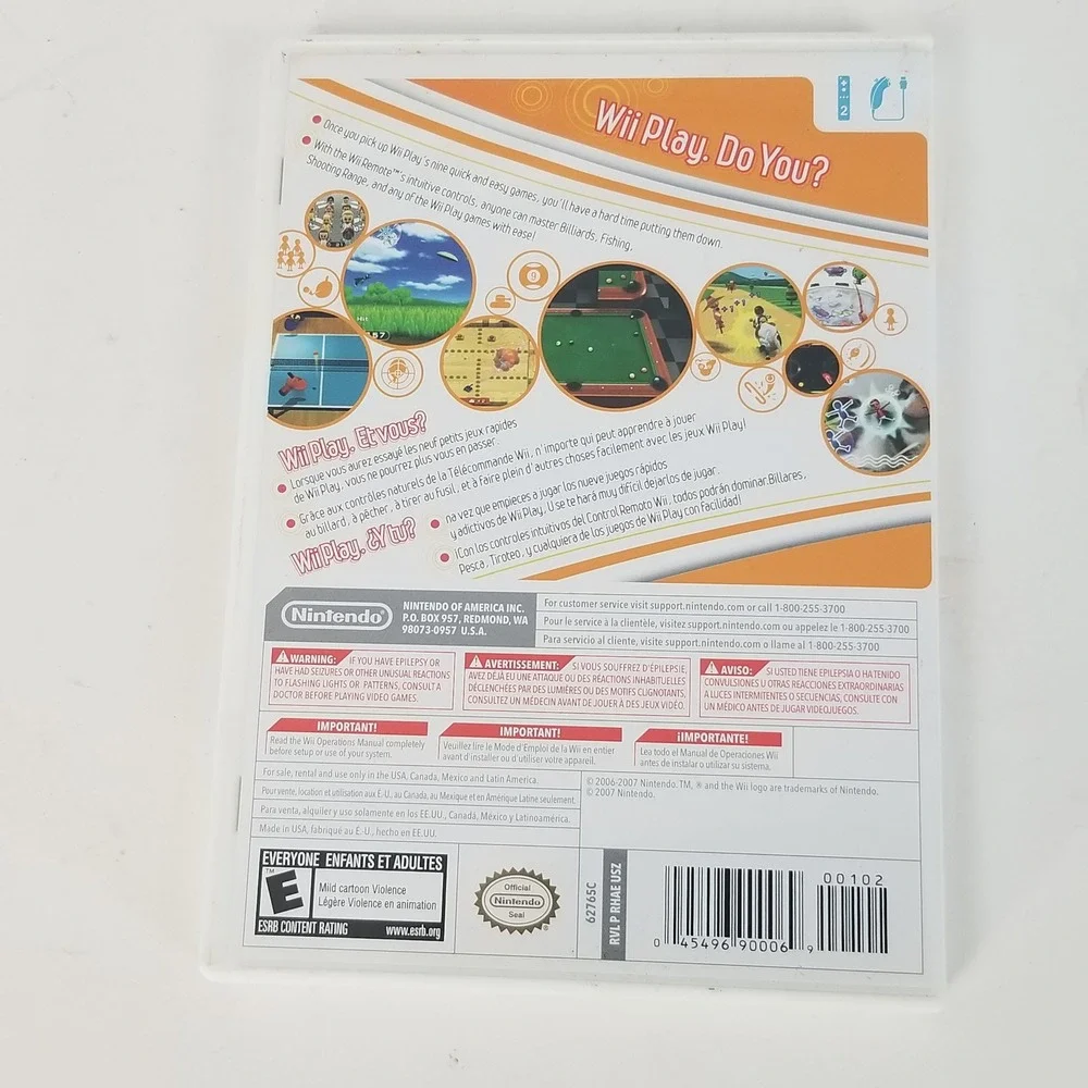 Nintendo wii play